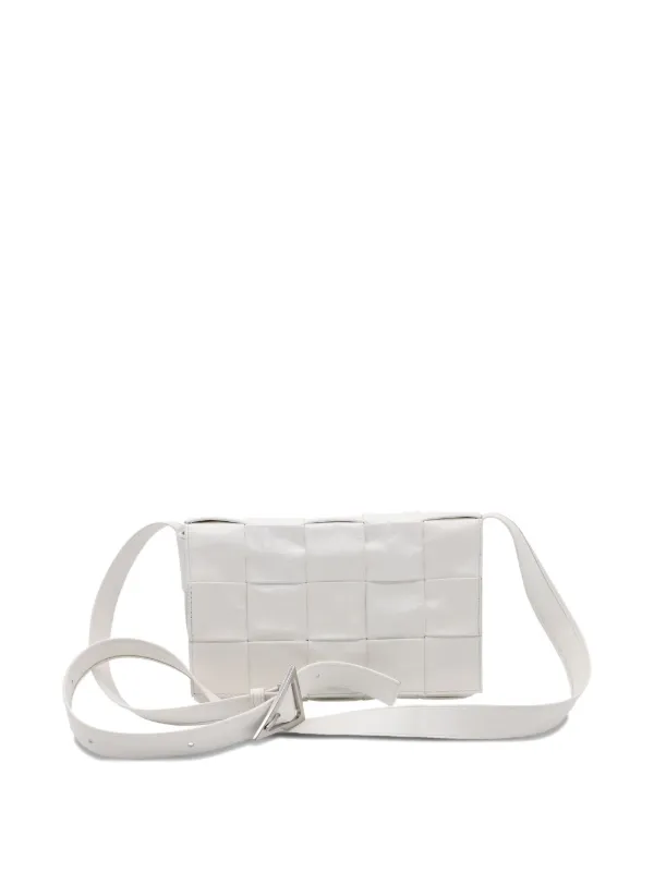 Bottega Veneta Pre-Owned カセット ショルダーバッグ | ホワイト 