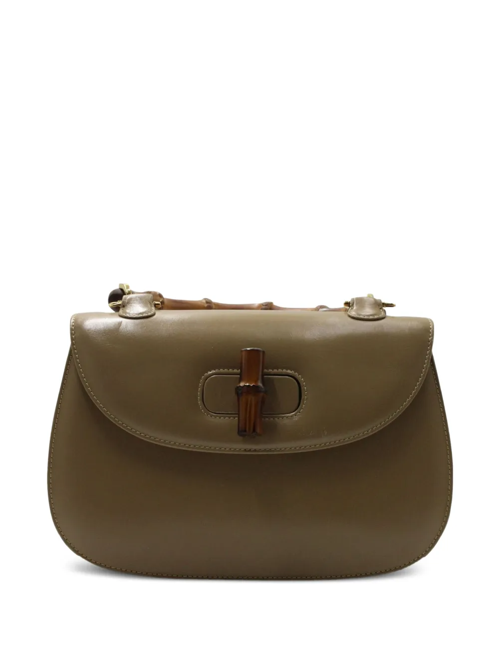 Gucci Pre-Owned small Bamboo 1947 handbag - Marrone