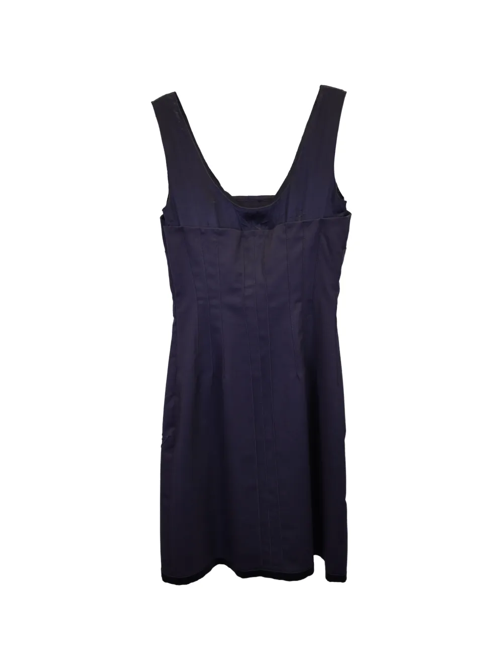 Philosophy Di Alberta Ferretti Vintage sleeveless pleated mini dress - Blu