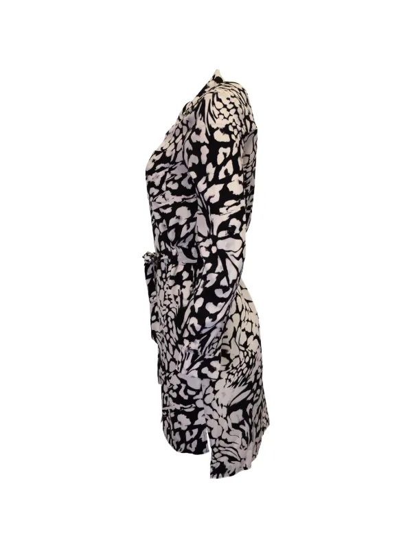 dvf prita shirt dress Diane Von Furstenberg Prita Shirt Dress In Huge Tulip Fields Violet - 65% Off