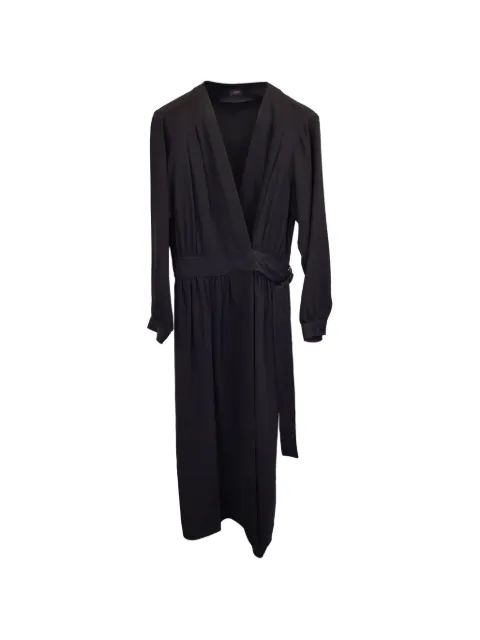 JOSEPH V-neck wrap dress