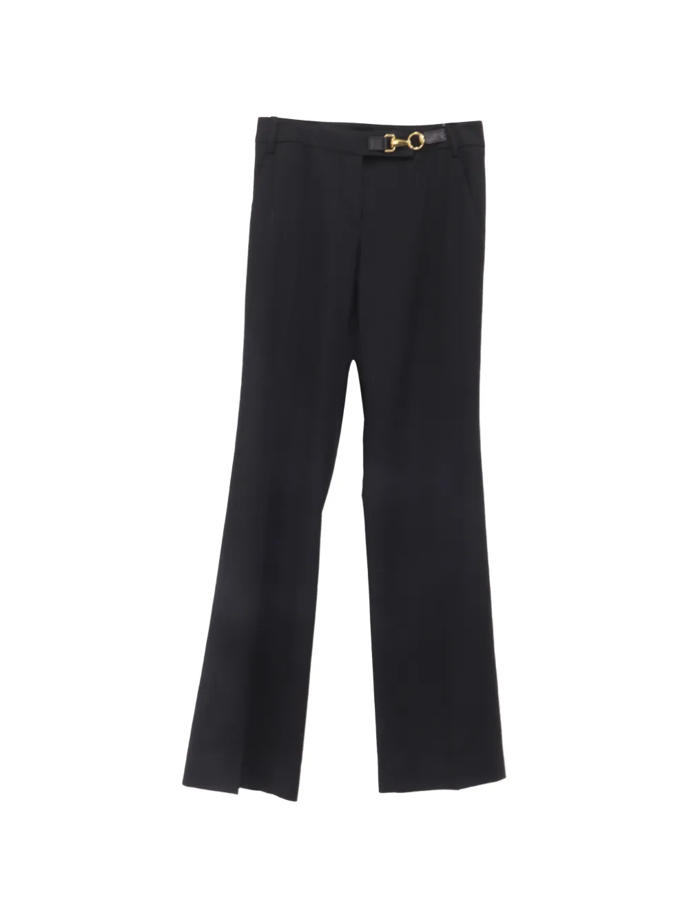 Gucci Pre-Owned horsebit trousers - Nero