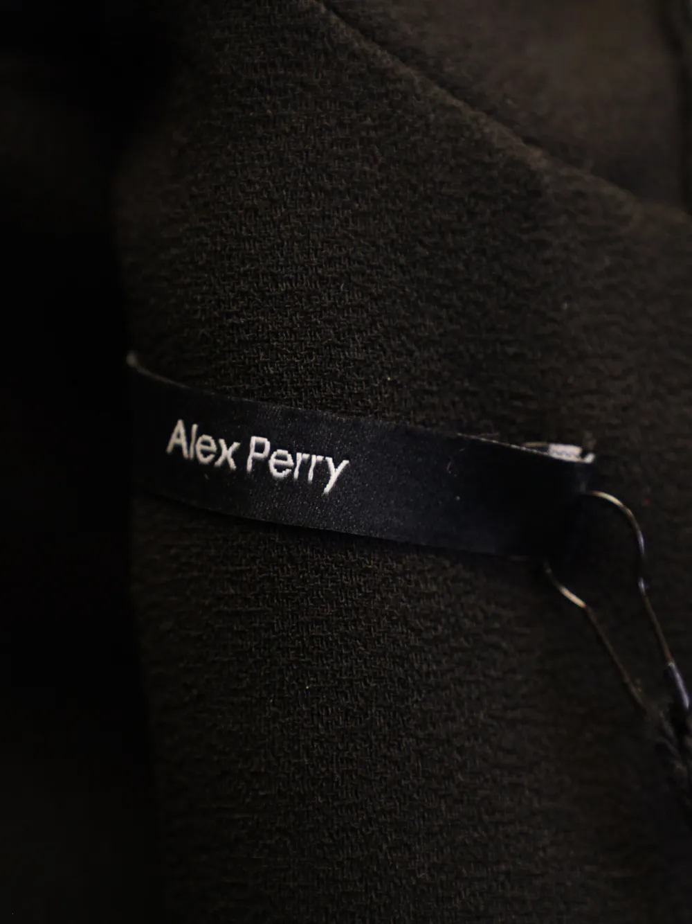  Alex Perry Mock-neck Mini Dress - Black 