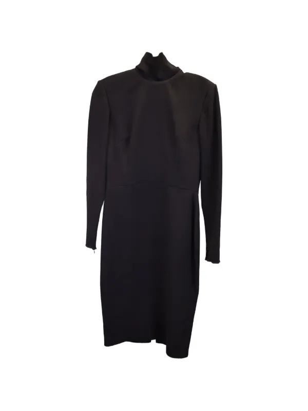 alex perry black mini dress mock-neck | maxi dresses Chic Black Dress - Color:Same As Pic(Black and Purple) D1804FW26