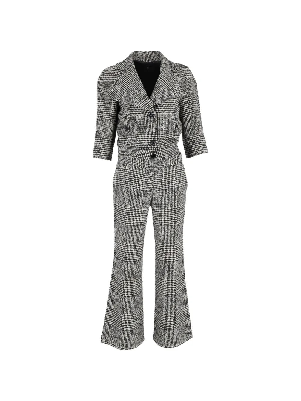 JOSEPH houndstooth-check suit - Nero