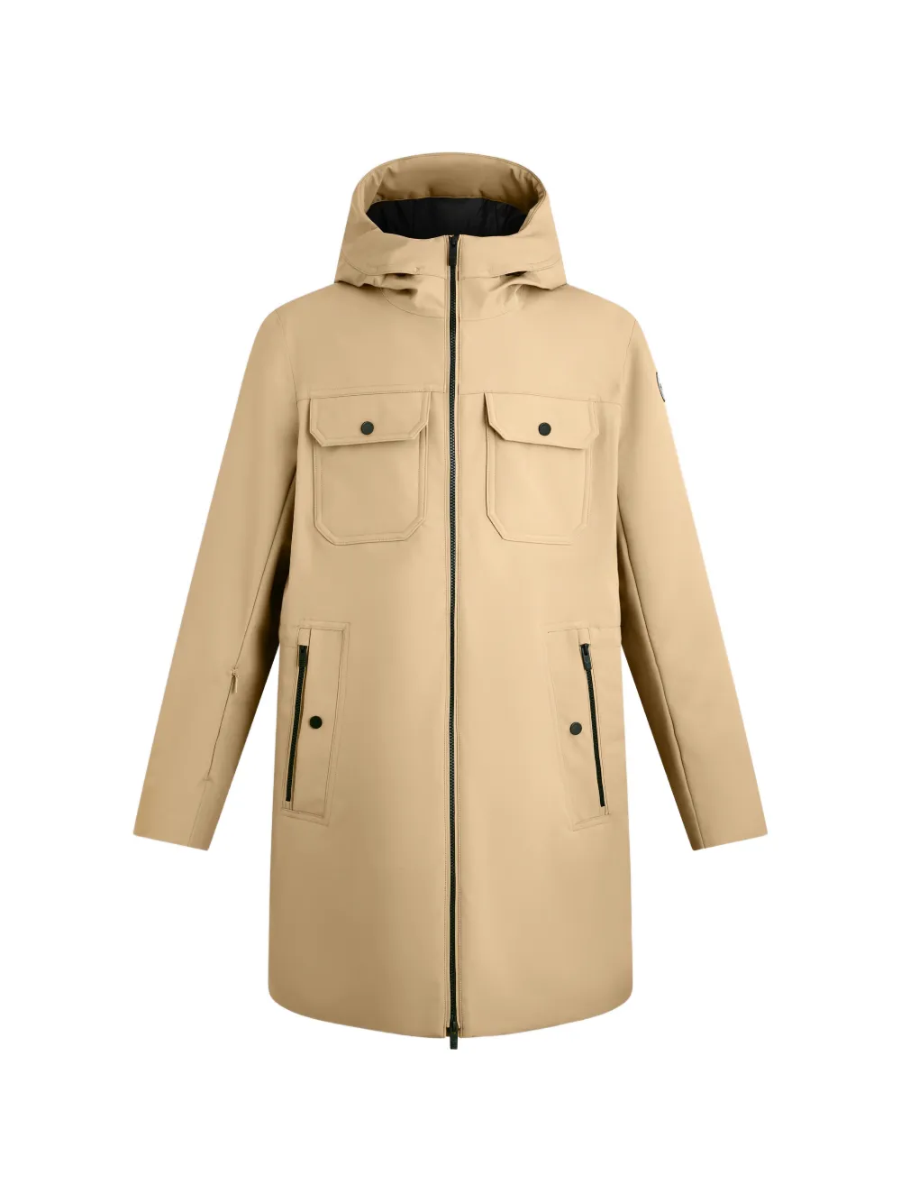 Fusalp hooded pocket coat - Toni neutri