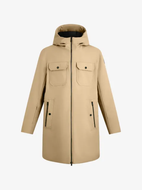 Fusalp hooded pocket coat