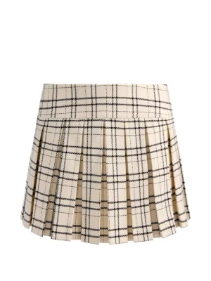 Rubi Check-pattern Mini Skirt