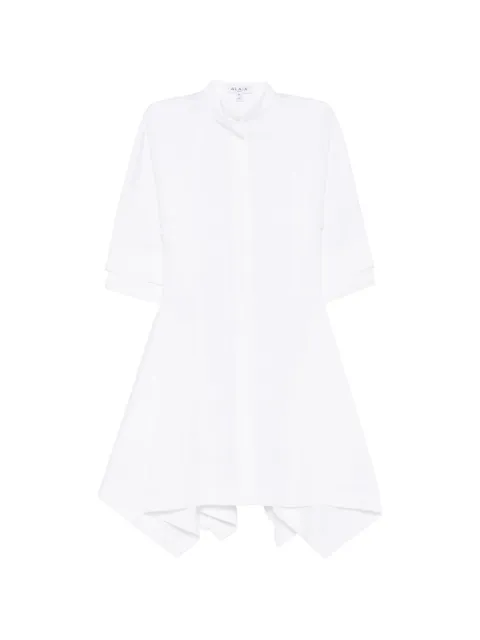 Alaïa panelled mini dress