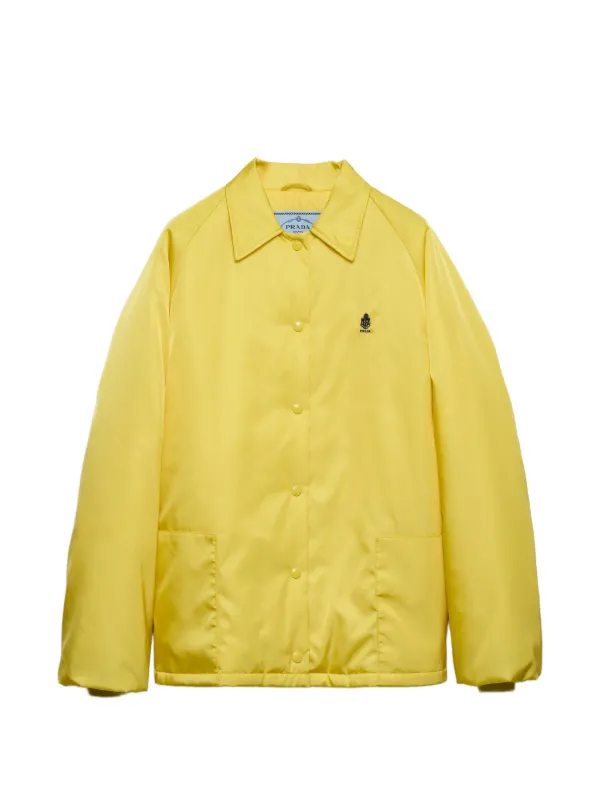 Prada ロゴ ジャケット | イエロー | FARFETCH JP