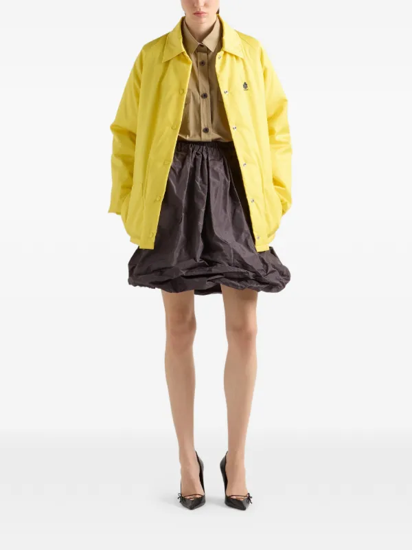 新品同様 PRADA プラダ ジェームスジーンコラボ 2008年限定モデル フェアリー柄 ブラウス サイズ38 イエロー系 レディース 古着 中古 USED Prada Vintage Spring 2008 Green Silk James Jean Fairy Print Pants