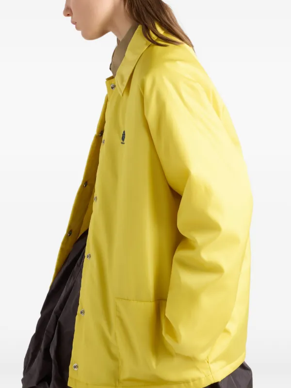 Prada ロゴ ジャケット | イエロー | FARFETCH JP