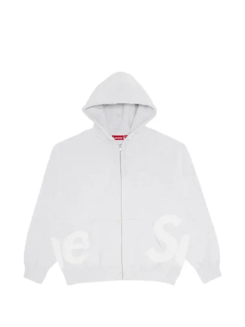 Supreme zip-up hoodie