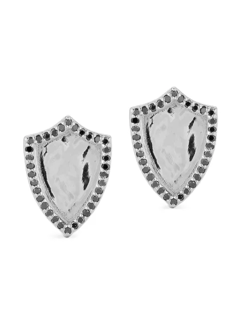 Mateo mancuernillas con diamantes negros