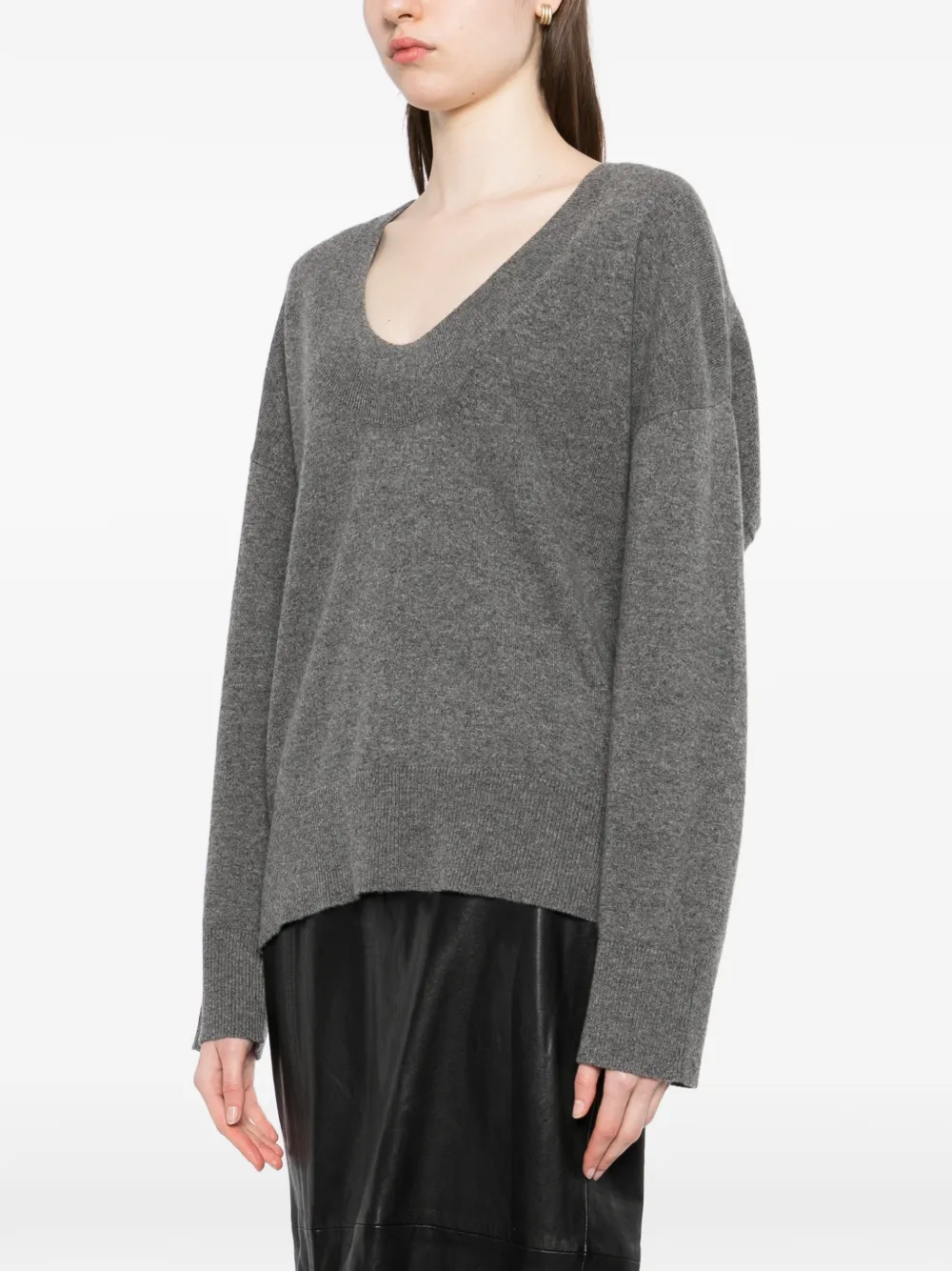  Brandon Maxwell Rivers Sweater - Grey 
