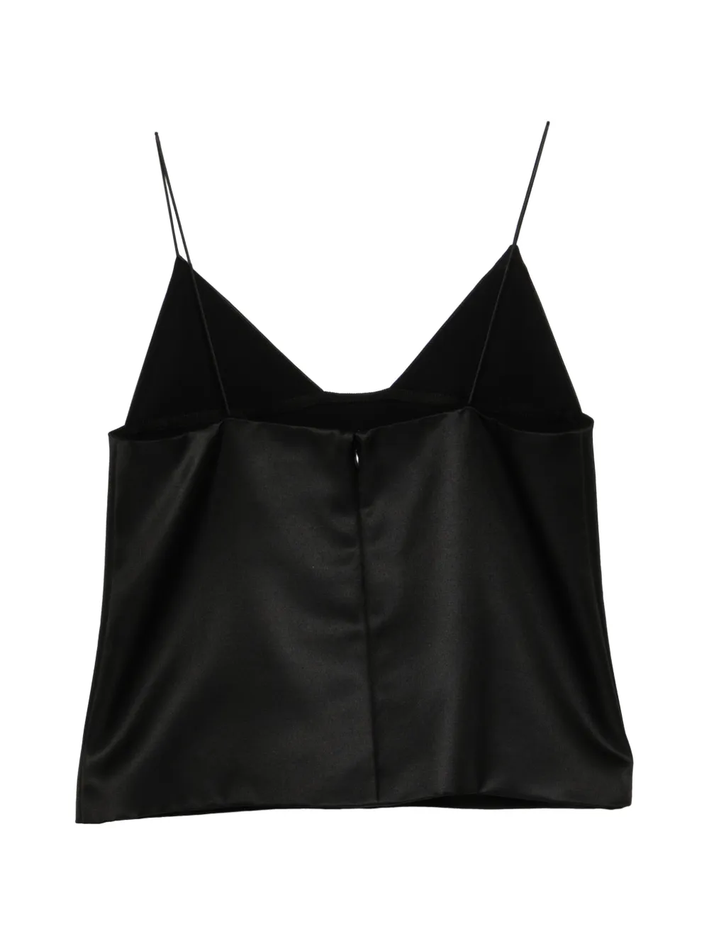  Brandon Maxwell Top Bridges Sin Mangas - Negro 