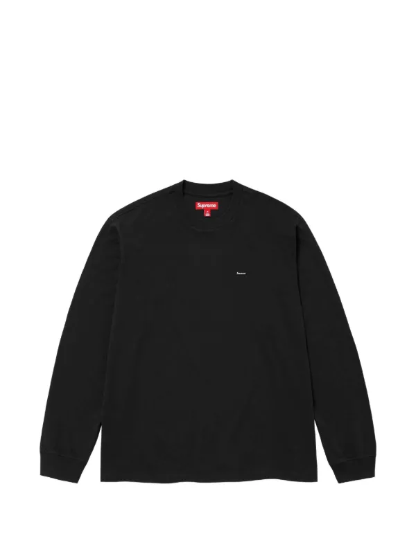supreme 黒　ロングTシャツ　M Supreme ロングTシャツ | ブラック | FARFETCH JP