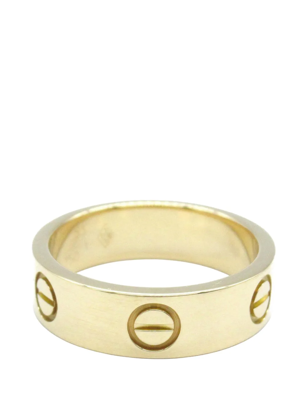 Cartier 2000-2015 18K Yellow Gold Classic Love ring