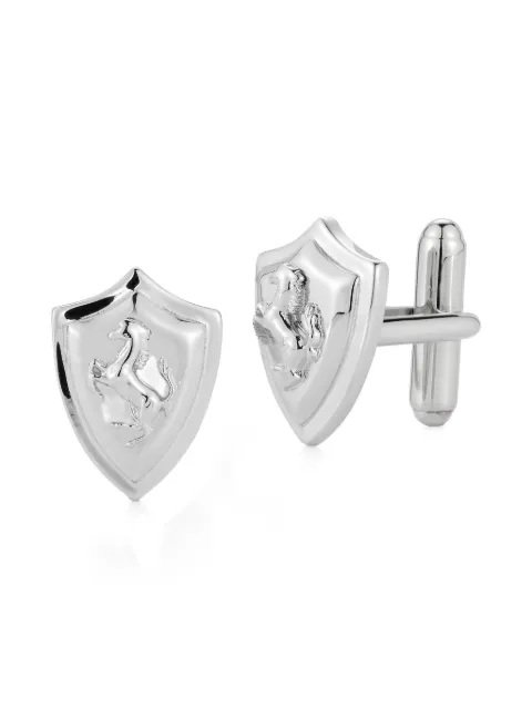 Mateo Stallion shield cufflinks