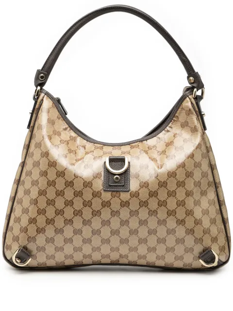 Gucci Pre-Owned 2000-2015 GG Crystal Abbey D Ring shoulder bag