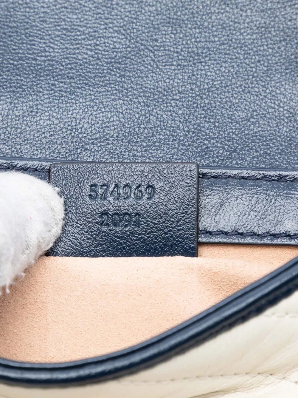Gucci Pre-Owned 2021-2025 スーパーミニ GGマーモント マテラッセ