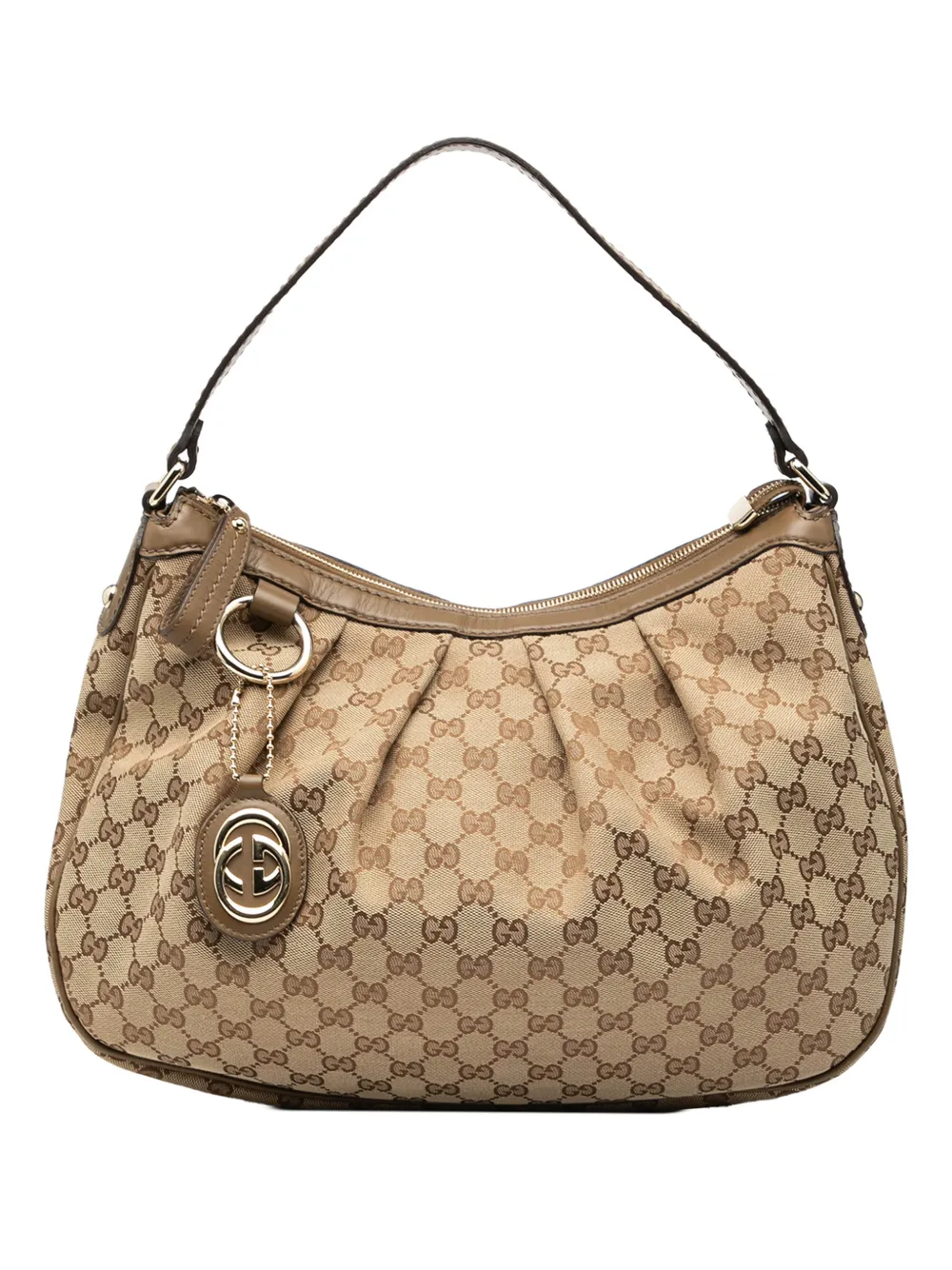 Gucci Pre-Owned 2000-2015 GG Canvas Sukey shoulder bag - Marrone