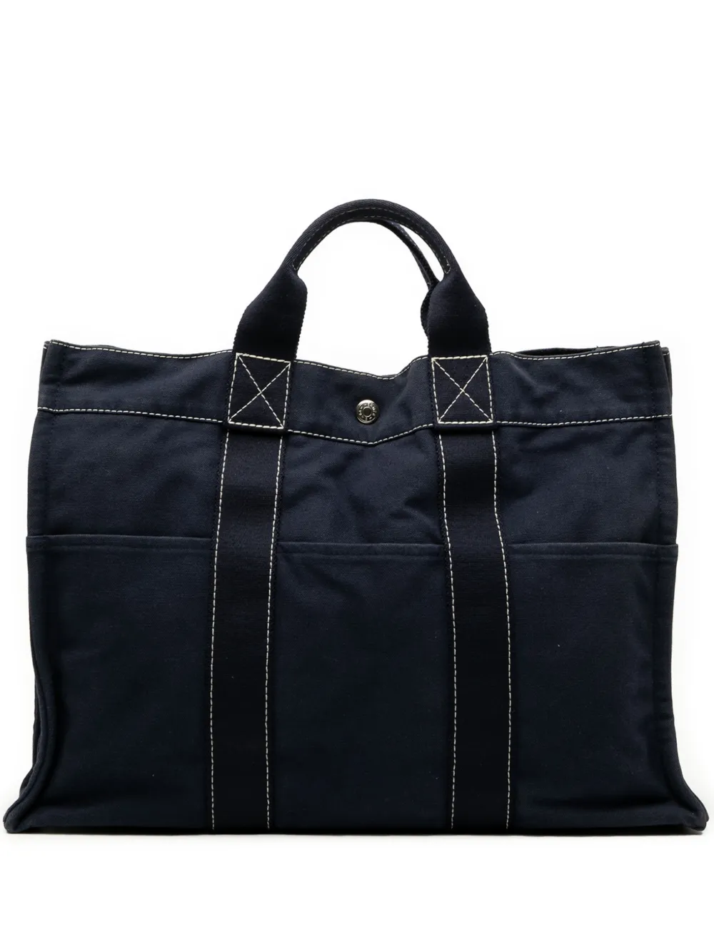 Hermès Pre-Owned 1990-2010 Canvas Fourre Tout MM tote bag - Blu