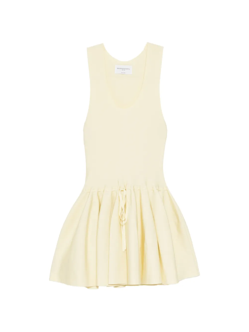 Brandon Maxwell Cleo mini dress - Giallo