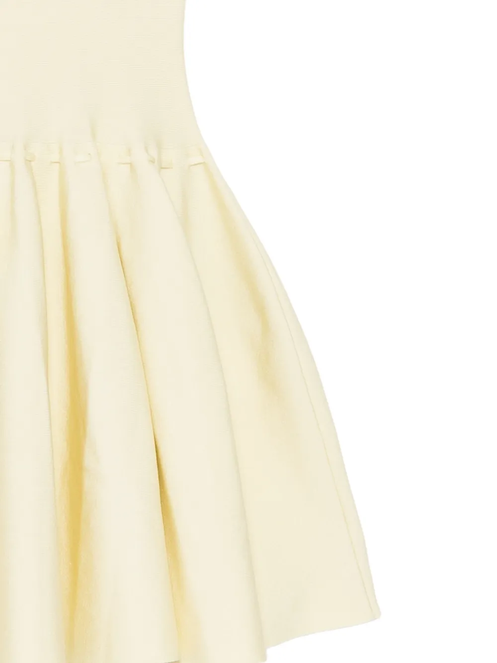  Brandon Maxwell Cleo Mini Dress - Yellow 