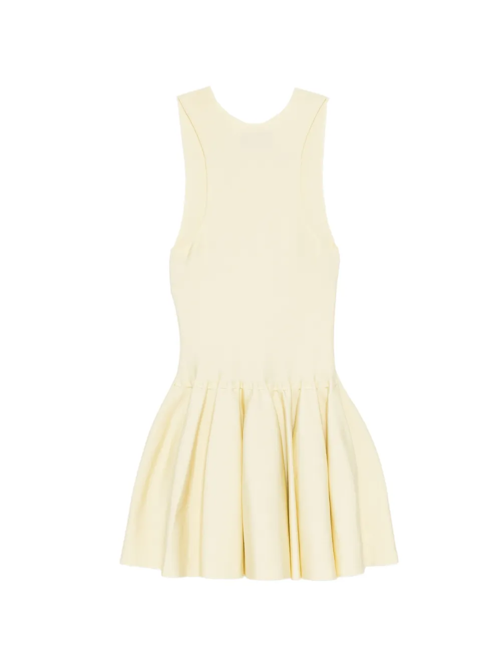  Brandon Maxwell Cleo Mini Dress - Yellow 
