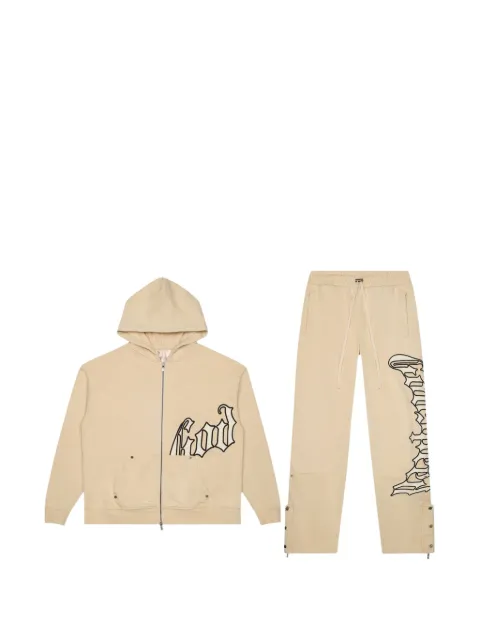 GODSPEED stripe-trim jersey tracksuit