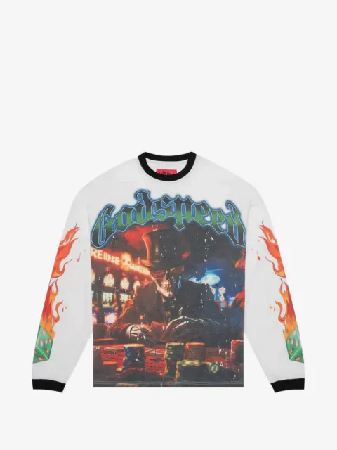 GODSPEED long-sleeve graphic sweatshirt