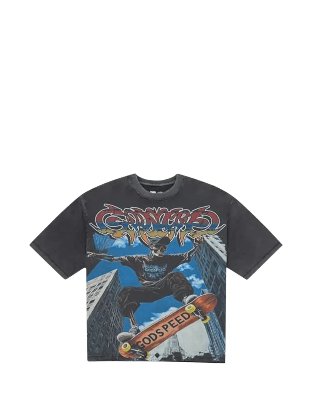 GODSPEED T-shirt Ollie con stampa - Grigio