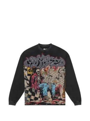 Vale Psychopath long-sleeve Sweatshirt | Black | FARFETCH