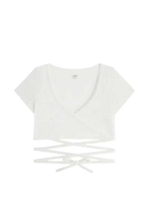 KITH monogram wrap top