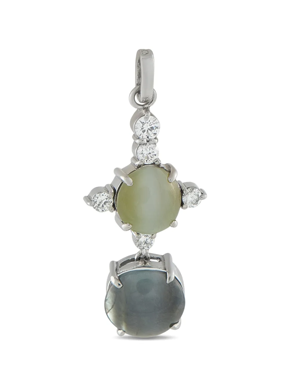 Diamond Cats-Eye Pendant