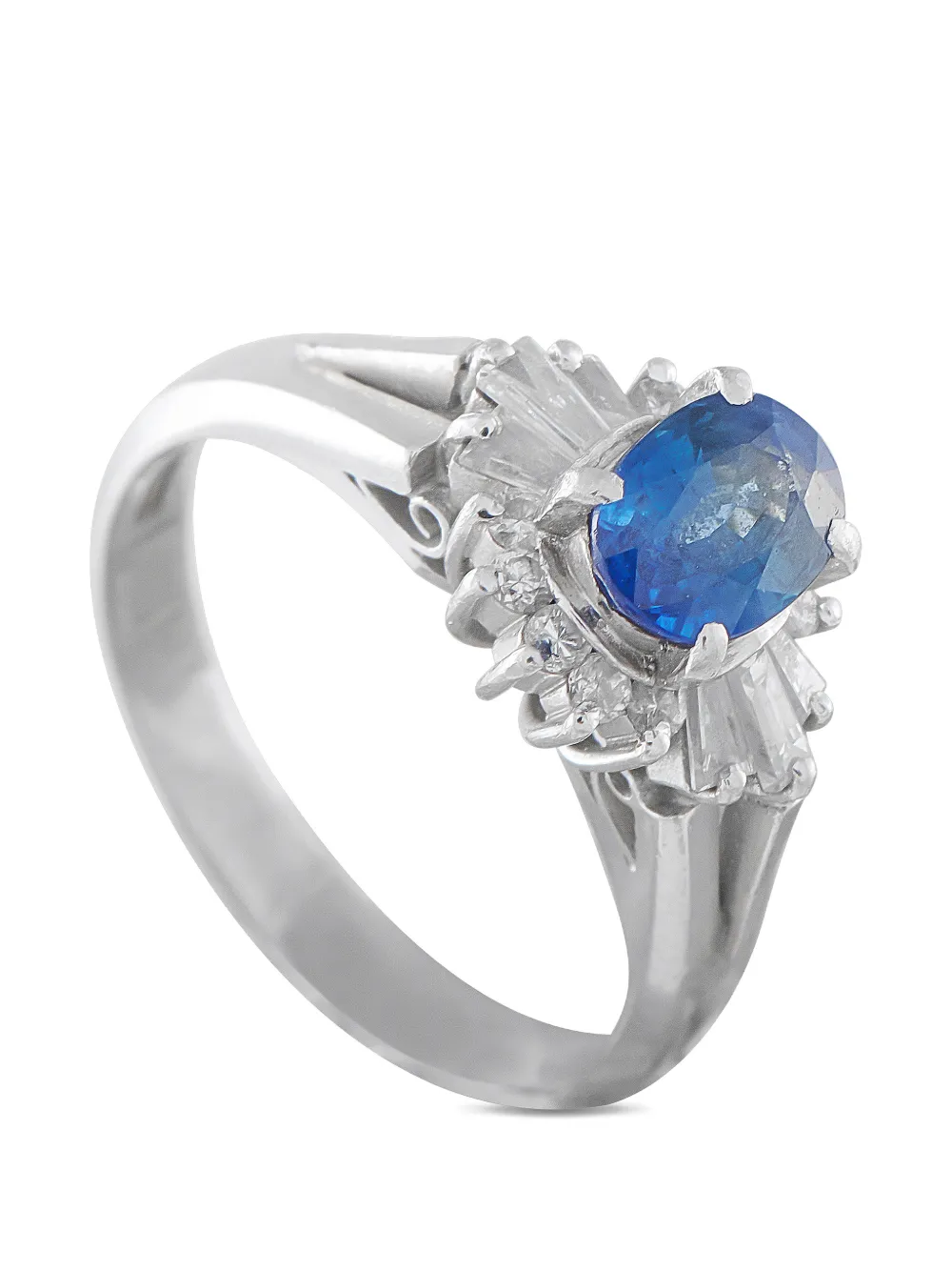 Sapphire Diamond Ring