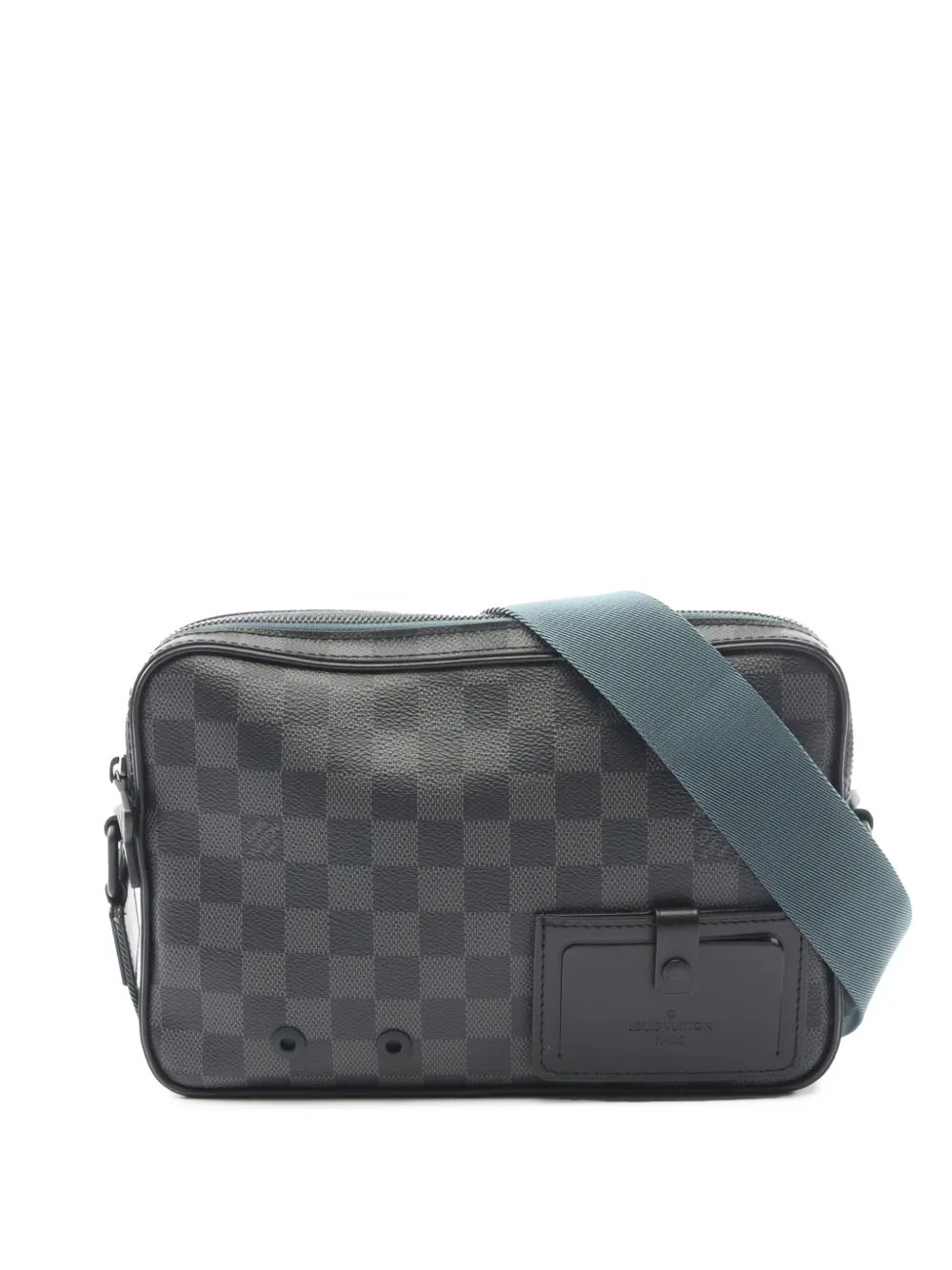 Louis Vuitton Pre-Owned 2019 Damier Graphite Alpha Messenger Bag crossbody bag - Nero