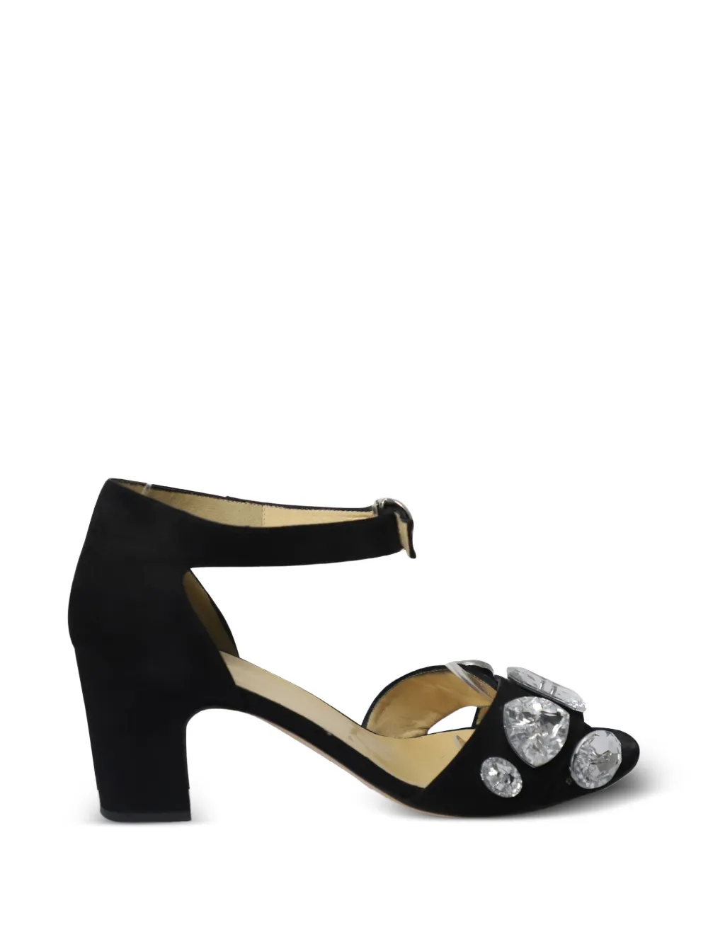 Bionda Castana crystal-embellishment sandals - Schwarz