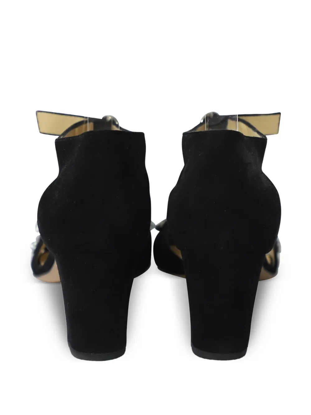 Crystal-Embellishment Sandals