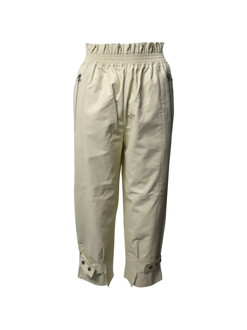 The Frankie Shop Xenia elasticated-waist trousers - Toni neutri