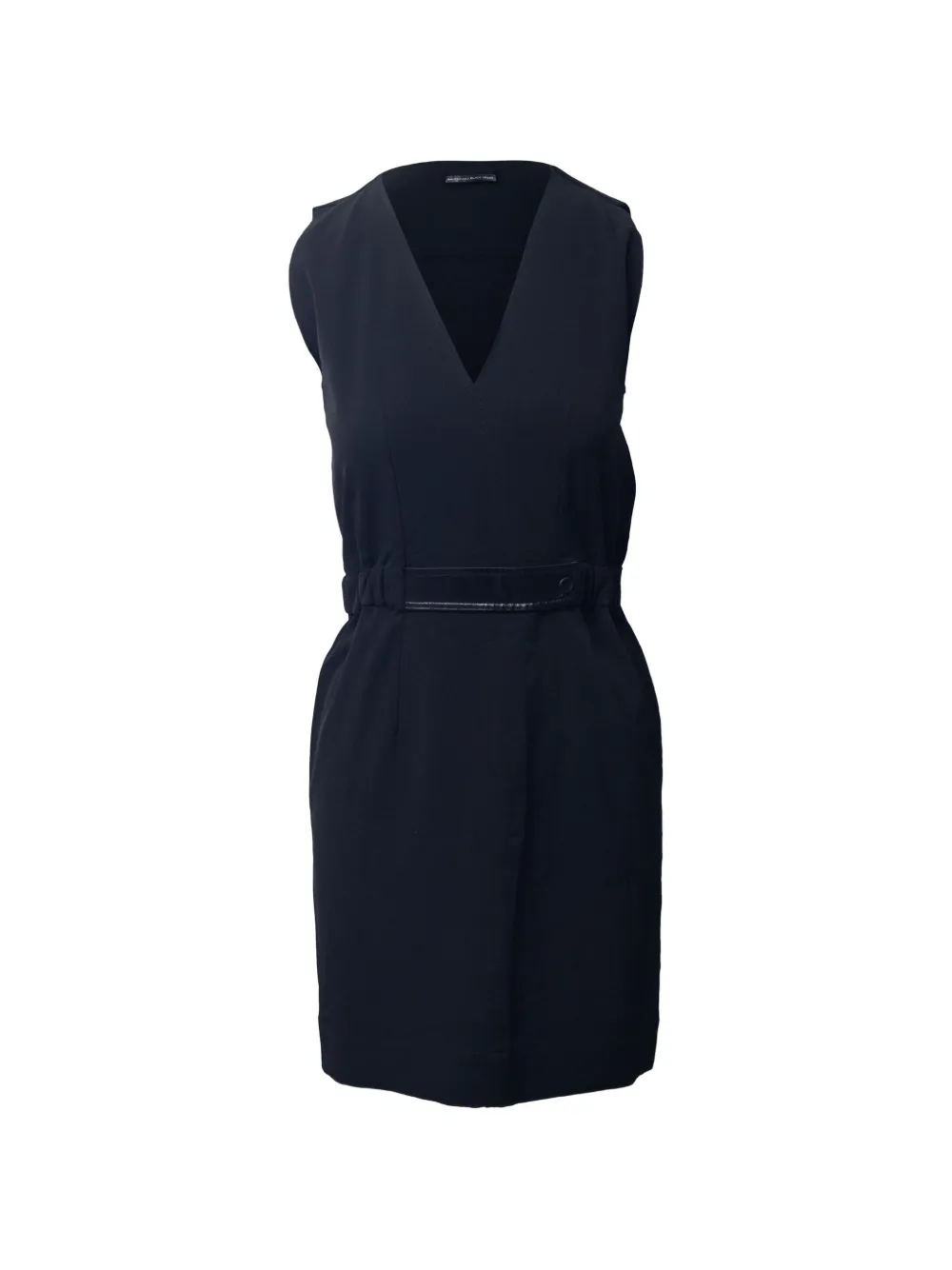 Balenciaga Pre-Owned V-neck mini dress - Nero