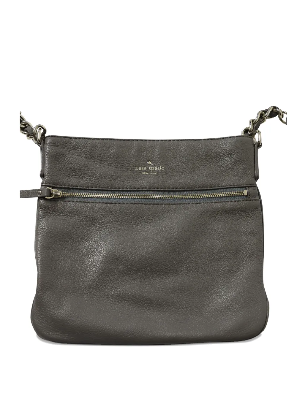 Kate Spade Jackson leather cross body bag - Grigio