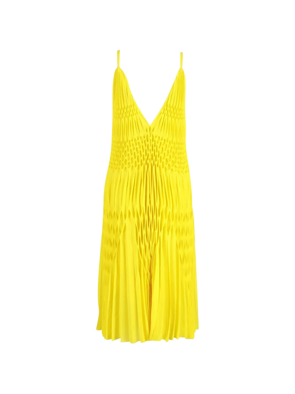  Haider Ackermann V-neck Dress - Yellow 