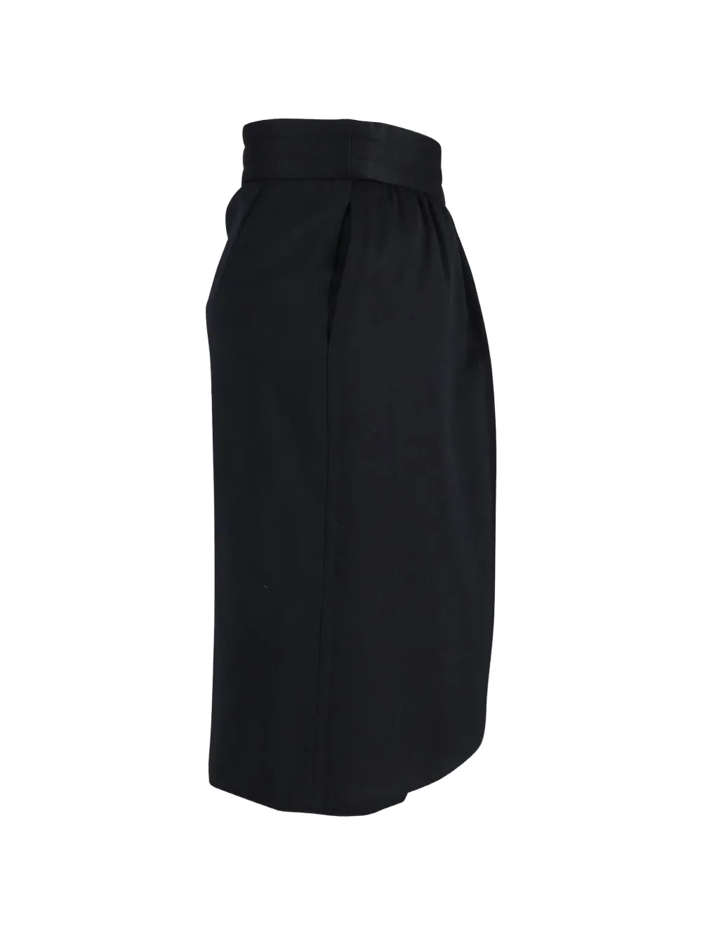  Escada Pre-owned Wrap Midi Skirt - Black 