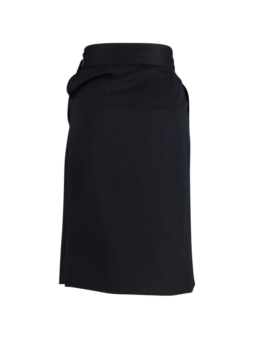  Escada Pre-owned Wrap Midi Skirt - Black 