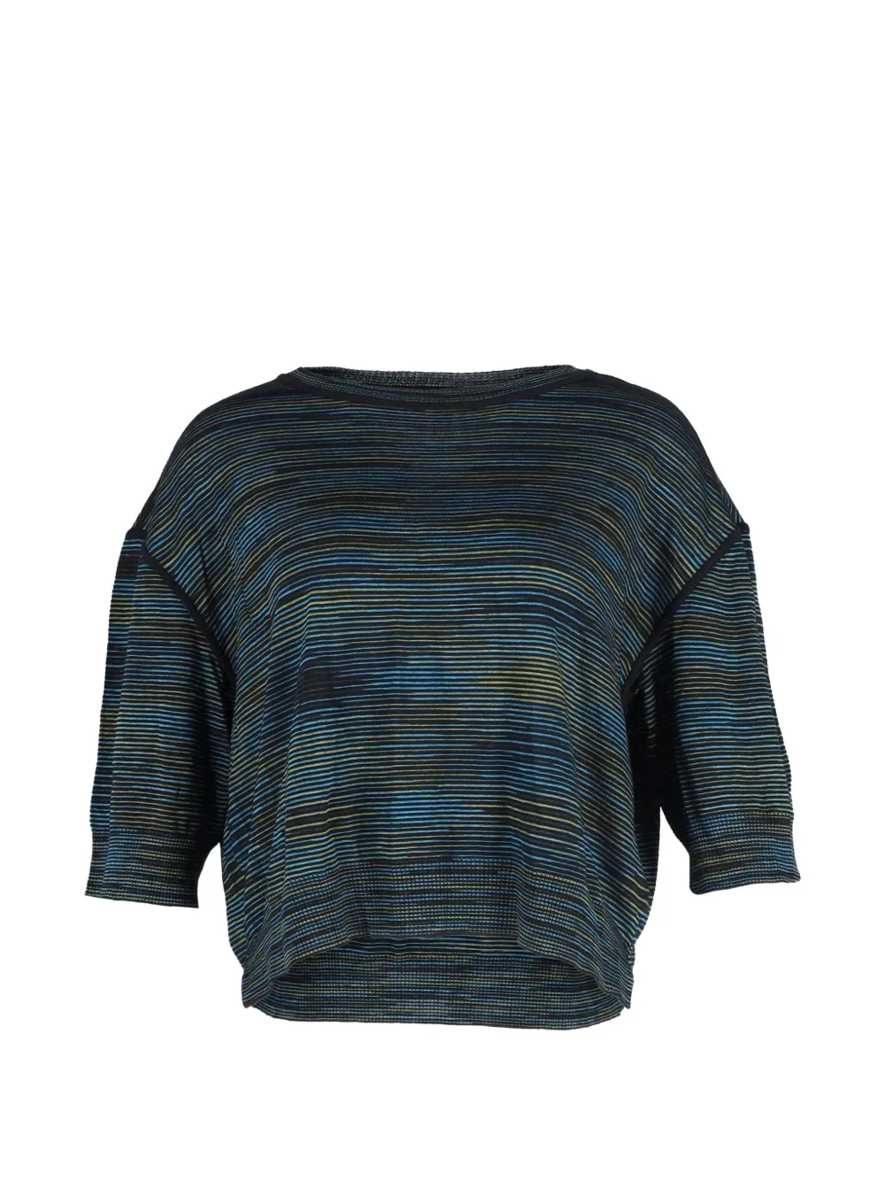 Missoni Pre-Owned striped T-shirt - Verde