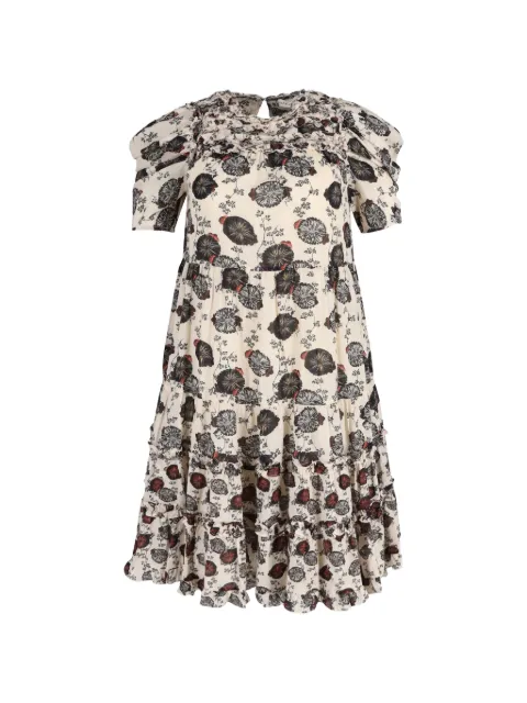 Ulla Johnson Cassian puff-sleeve floral dress