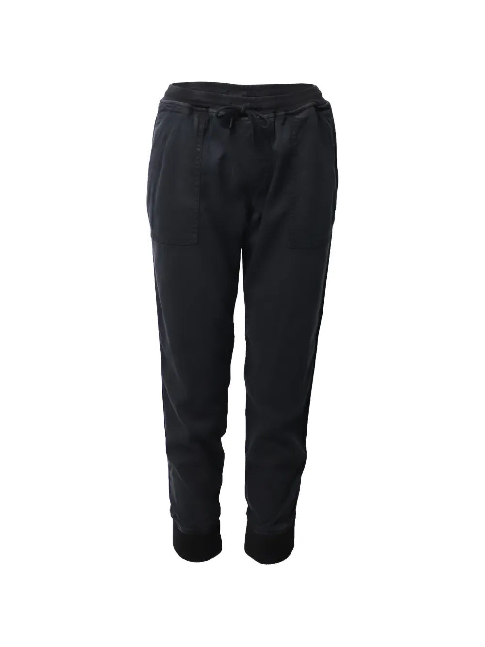 Ba&Sh drawstring patch-pocket trousers - Nero