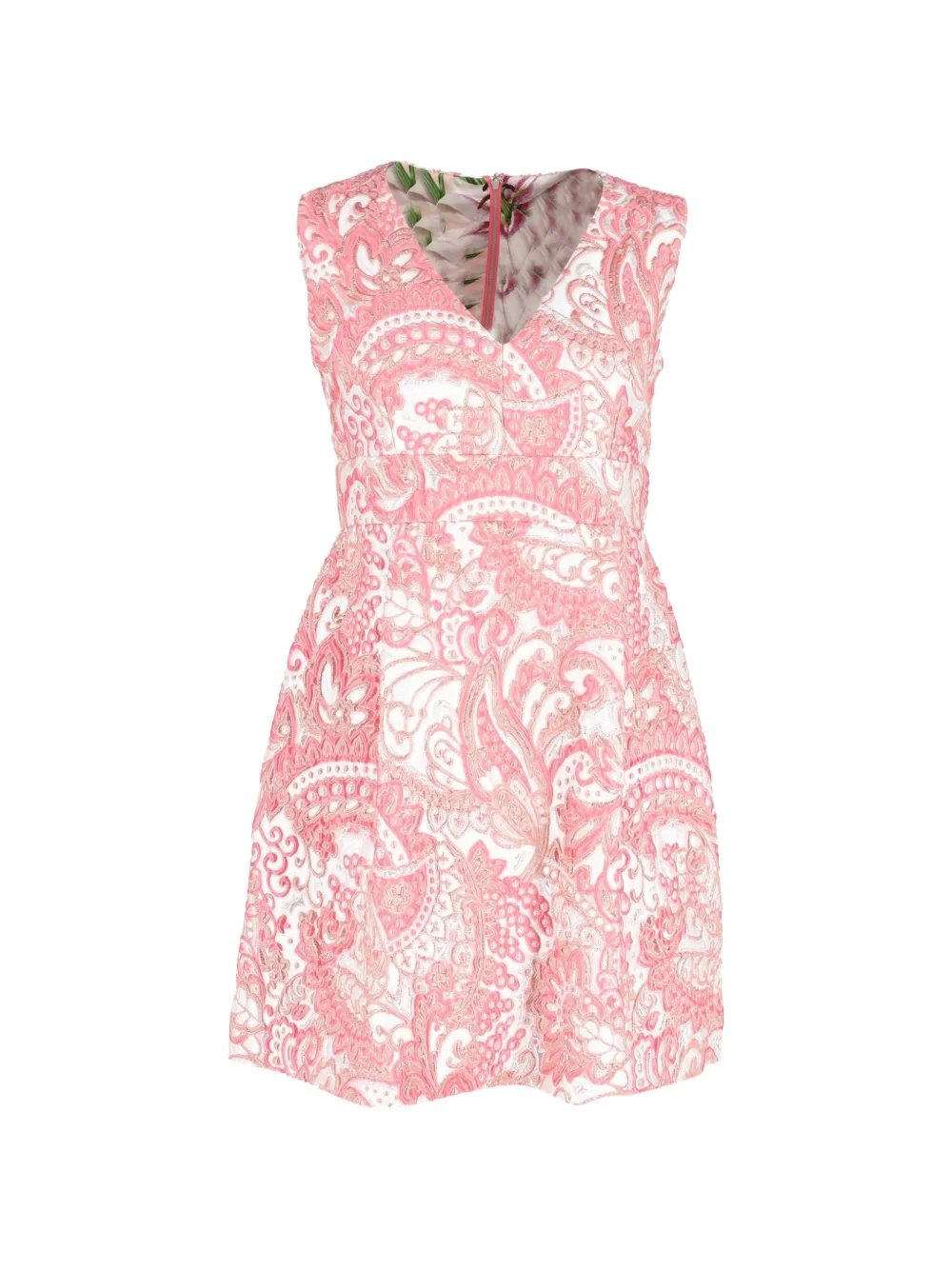 Dolce & Gabbana Pre-Owned floral-pattern mini dress - Rosa